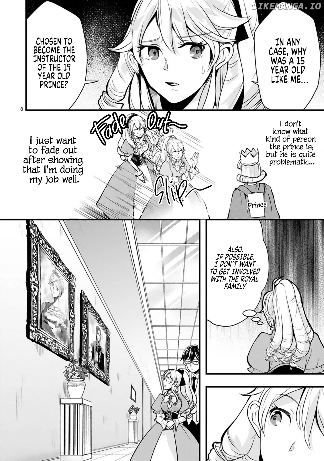 The Duke’s Daughter Who Was a Villain in Her Previous Lives Was Entrusted with Training a Hikikomori Prince chapter 1 - page 9