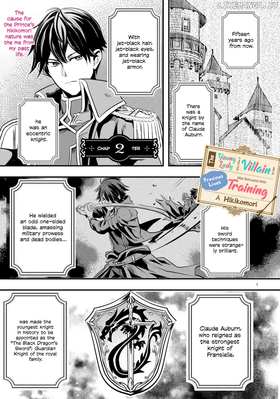 The Duke’s Daughter Who Was a Villain in Her Previous Lives Was Entrusted with Training a Hikikomori Prince chapter 2 - page 2