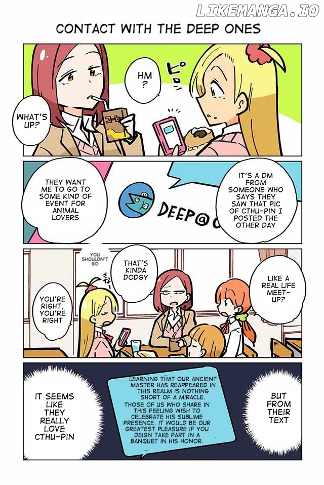 Gyaru and Cthulhu chapter 12 - page 1