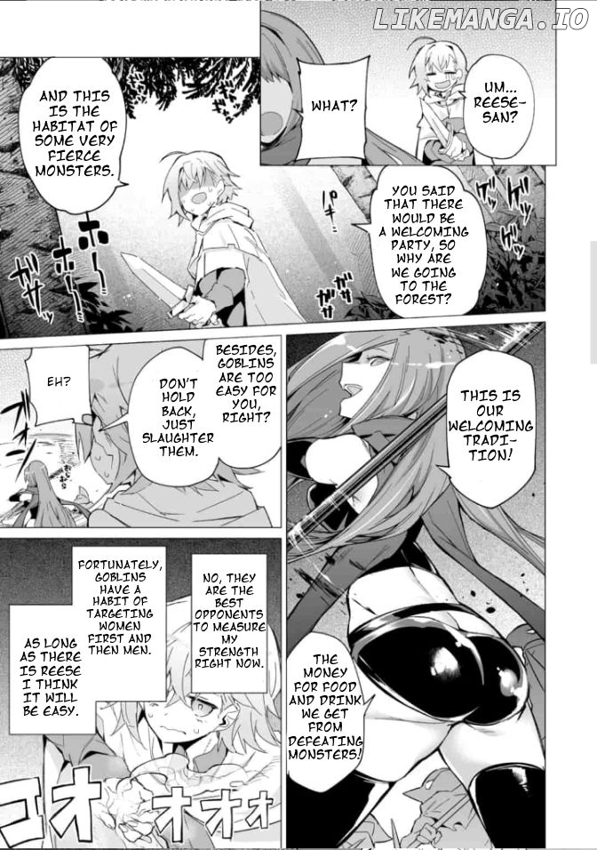 Saikyou no Chikara wo Te ni Ireta Kawari ni Onna no Ko ni Narimashita – Onna dake no Party ni Boku ga Haitte mo Iwakan ga nai no wa Komarun desuga chapter 3 - page 8