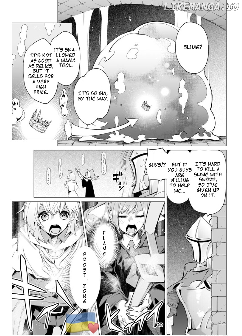 Saikyou no Chikara wo Te ni Ireta Kawari ni Onna no Ko ni Narimashita – Onna dake no Party ni Boku ga Haitte mo Iwakan ga nai no wa Komarun desuga chapter 8 - page 4