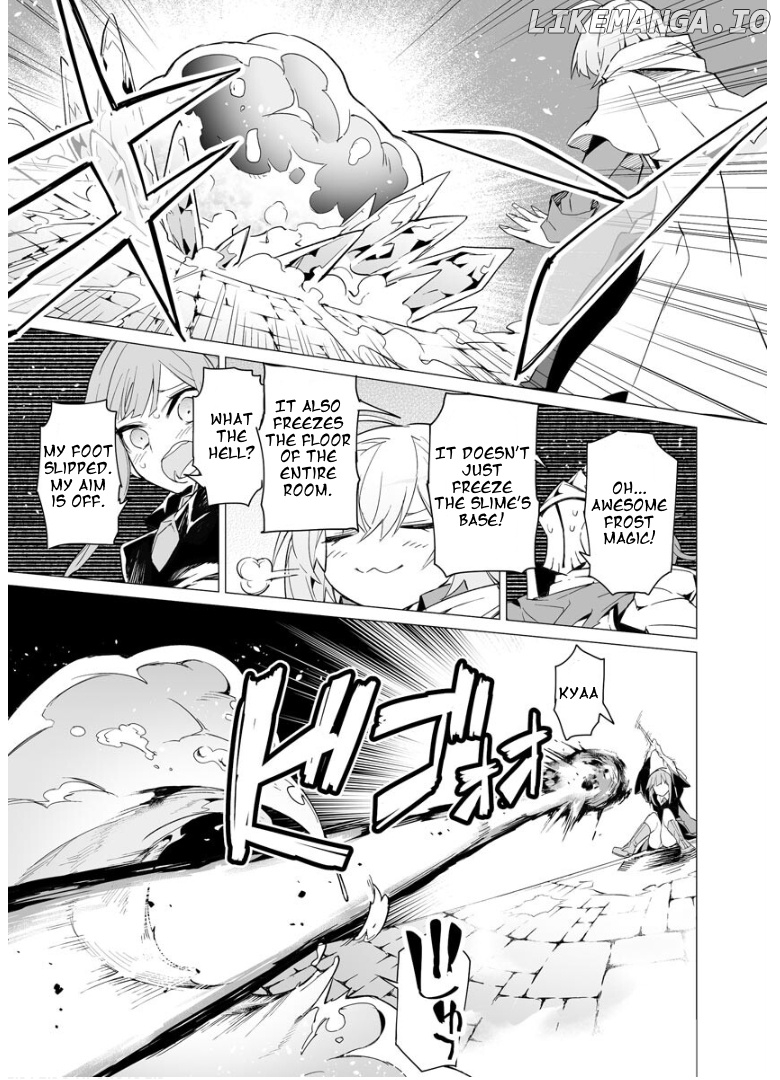 Saikyou no Chikara wo Te ni Ireta Kawari ni Onna no Ko ni Narimashita – Onna dake no Party ni Boku ga Haitte mo Iwakan ga nai no wa Komarun desuga chapter 8 - page 5