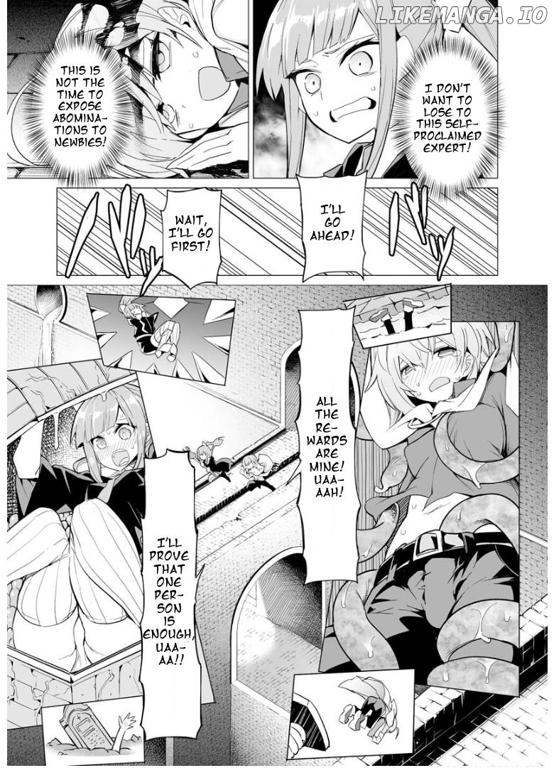 Saikyou no Chikara wo Te ni Ireta Kawari ni Onna no Ko ni Narimashita – Onna dake no Party ni Boku ga Haitte mo Iwakan ga nai no wa Komarun desuga chapter 7 - page 10