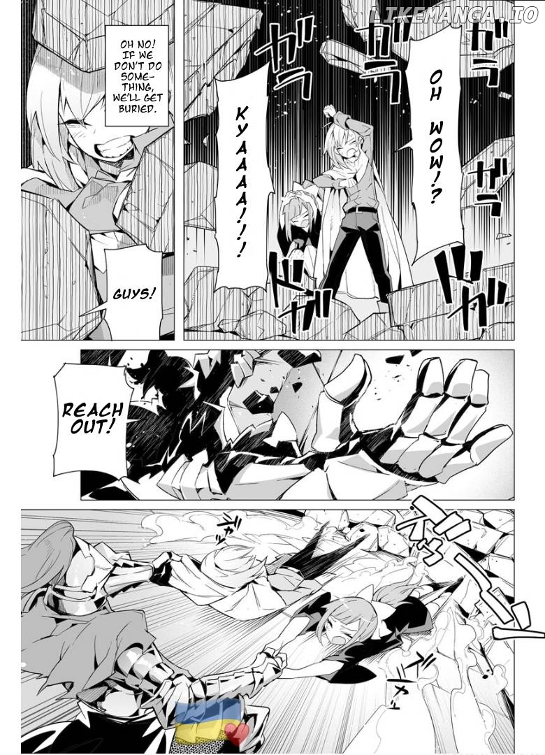 Saikyou no Chikara wo Te ni Ireta Kawari ni Onna no Ko ni Narimashita – Onna dake no Party ni Boku ga Haitte mo Iwakan ga nai no wa Komarun desuga chapter 7 - page 12