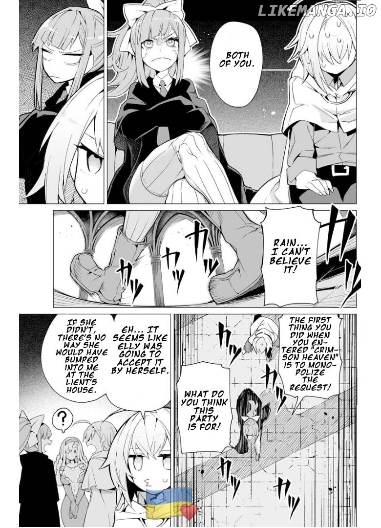 Saikyou no Chikara wo Te ni Ireta Kawari ni Onna no Ko ni Narimashita – Onna dake no Party ni Boku ga Haitte mo Iwakan ga nai no wa Komarun desuga chapter 7 - page 6
