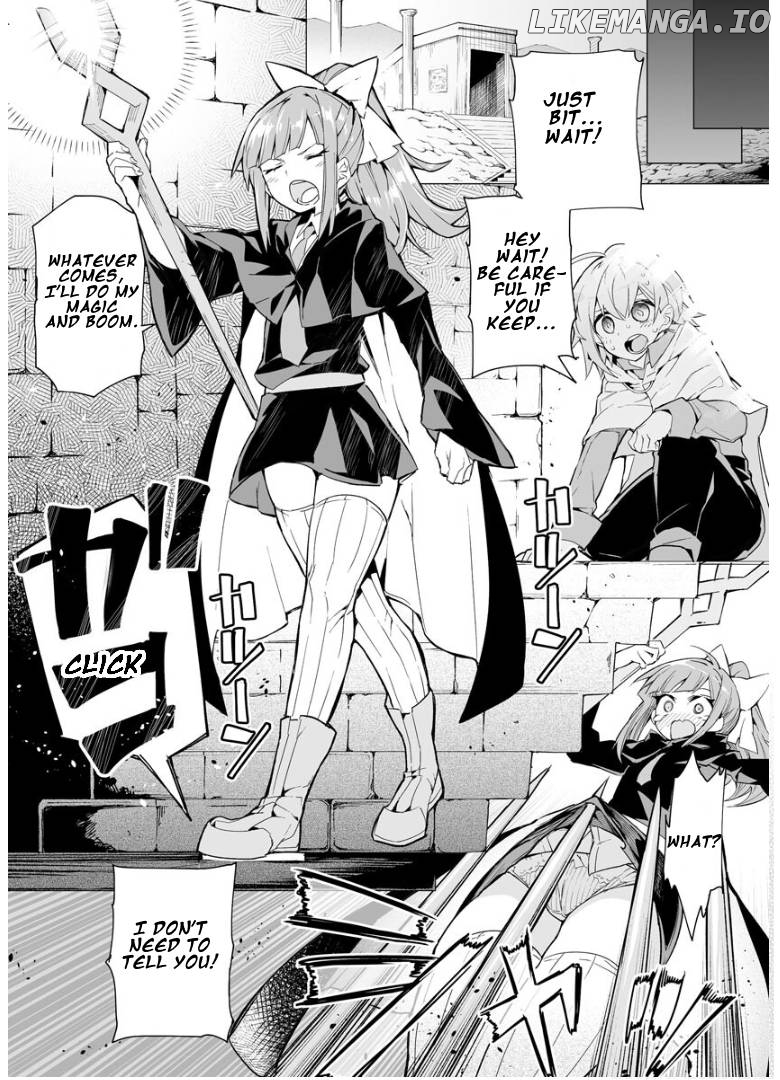 Saikyou no Chikara wo Te ni Ireta Kawari ni Onna no Ko ni Narimashita – Onna dake no Party ni Boku ga Haitte mo Iwakan ga nai no wa Komarun desuga chapter 7 - page 8