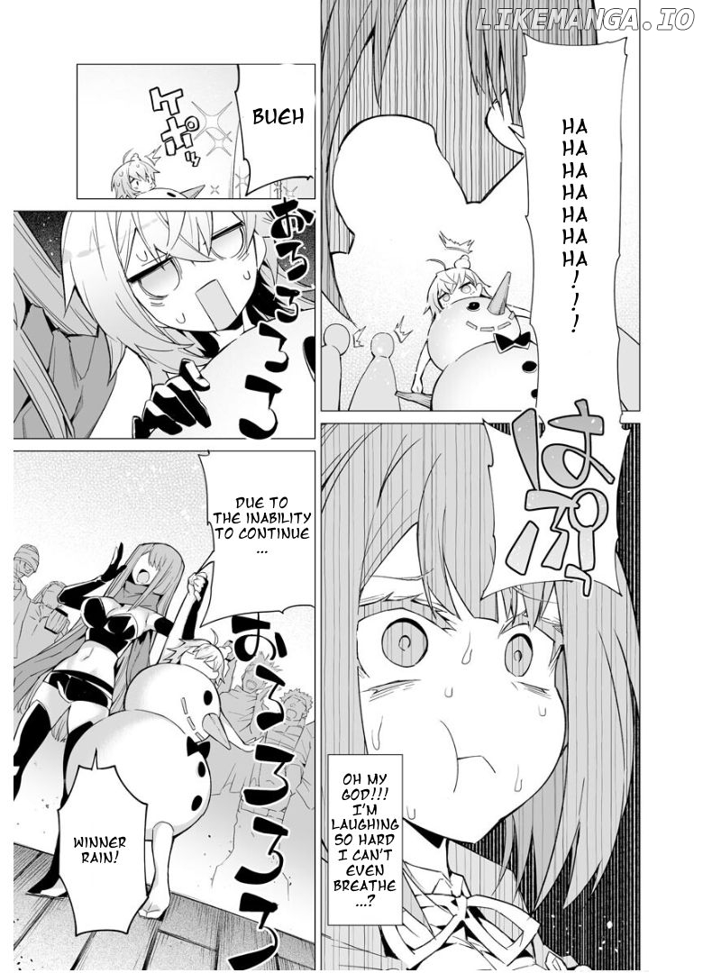 Saikyou no Chikara wo Te ni Ireta Kawari ni Onna no Ko ni Narimashita – Onna dake no Party ni Boku ga Haitte mo Iwakan ga nai no wa Komarun desuga chapter 6 - page 10