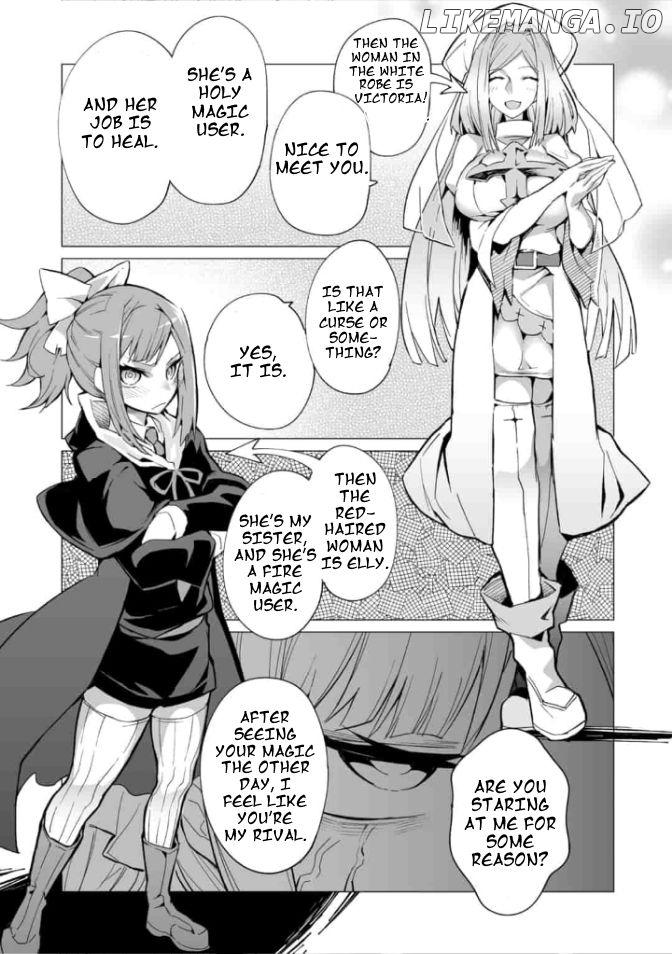Saikyou no Chikara wo Te ni Ireta Kawari ni Onna no Ko ni Narimashita – Onna dake no Party ni Boku ga Haitte mo Iwakan ga nai no wa Komarun desuga chapter 5 - page 10