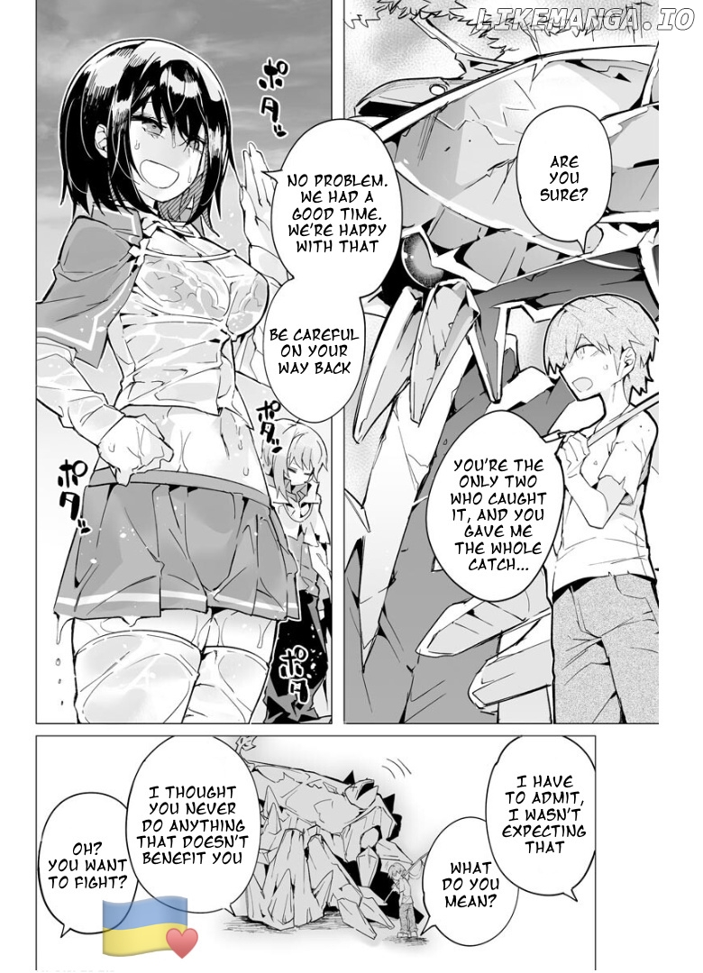 Saikyou no Chikara wo Te ni Ireta Kawari ni Onna no Ko ni Narimashita – Onna dake no Party ni Boku ga Haitte mo Iwakan ga nai no wa Komarun desuga chapter 12 - page 11