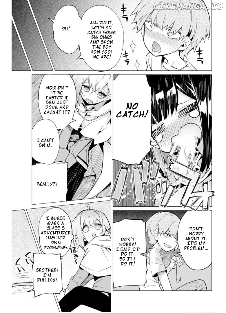 Saikyou no Chikara wo Te ni Ireta Kawari ni Onna no Ko ni Narimashita – Onna dake no Party ni Boku ga Haitte mo Iwakan ga nai no wa Komarun desuga chapter 12 - page 4