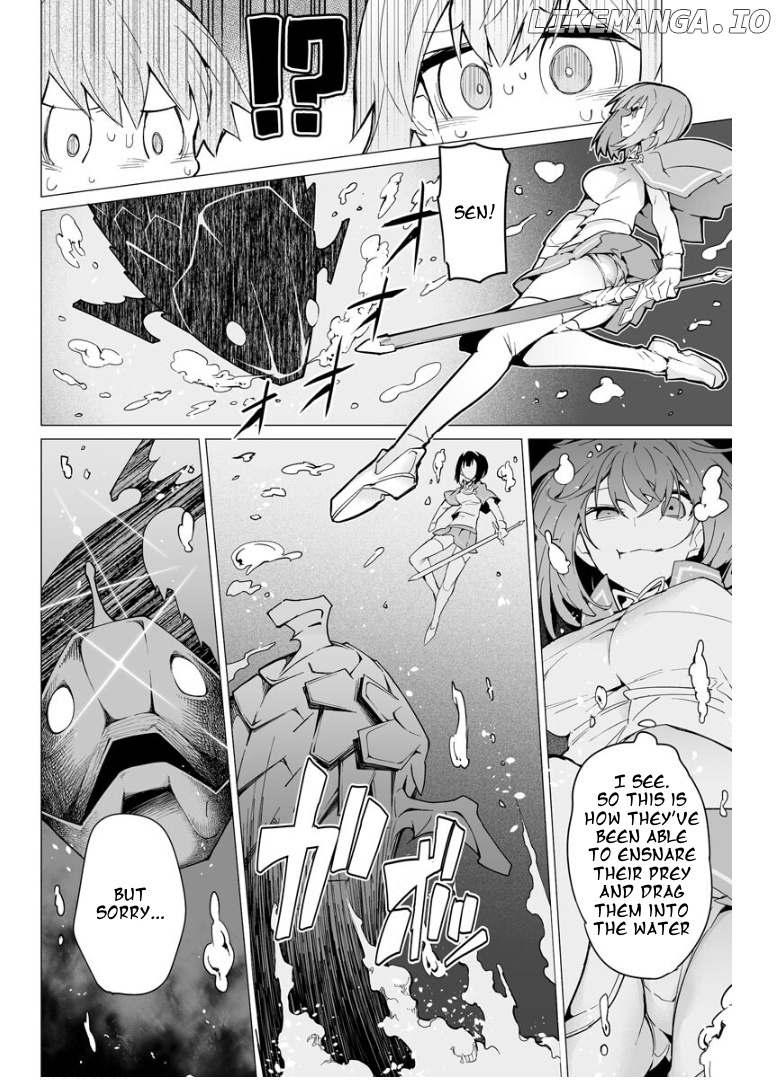 Saikyou no Chikara wo Te ni Ireta Kawari ni Onna no Ko ni Narimashita – Onna dake no Party ni Boku ga Haitte mo Iwakan ga nai no wa Komarun desuga chapter 12 - page 9