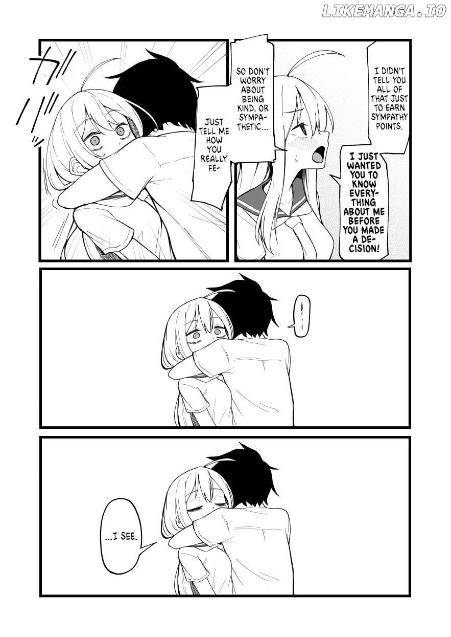 A girl whose dark circles in her eyes disappear as the story progresses. chapter 12 - page 7