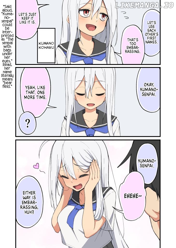 A girl whose dark circles in her eyes disappear as the story progresses. chapter 12.1 - page 2