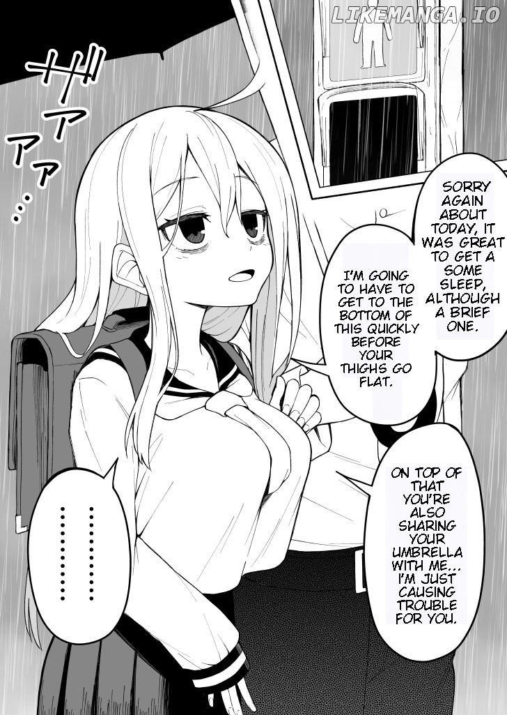 A girl whose dark circles in her eyes disappear as the story progresses. chapter 4 - page 2