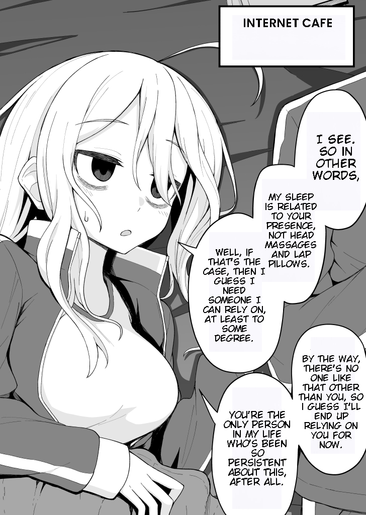 A girl whose dark circles in her eyes disappear as the story progresses. chapter 5 - page 2