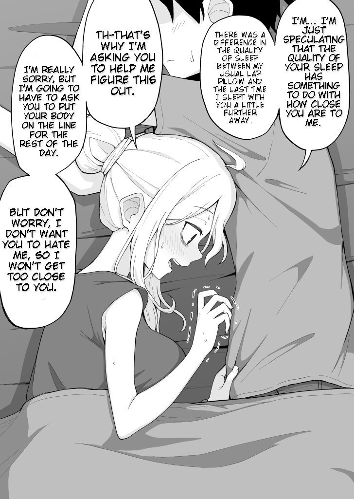 A girl whose dark circles in her eyes disappear as the story progresses. chapter 8 - page 2