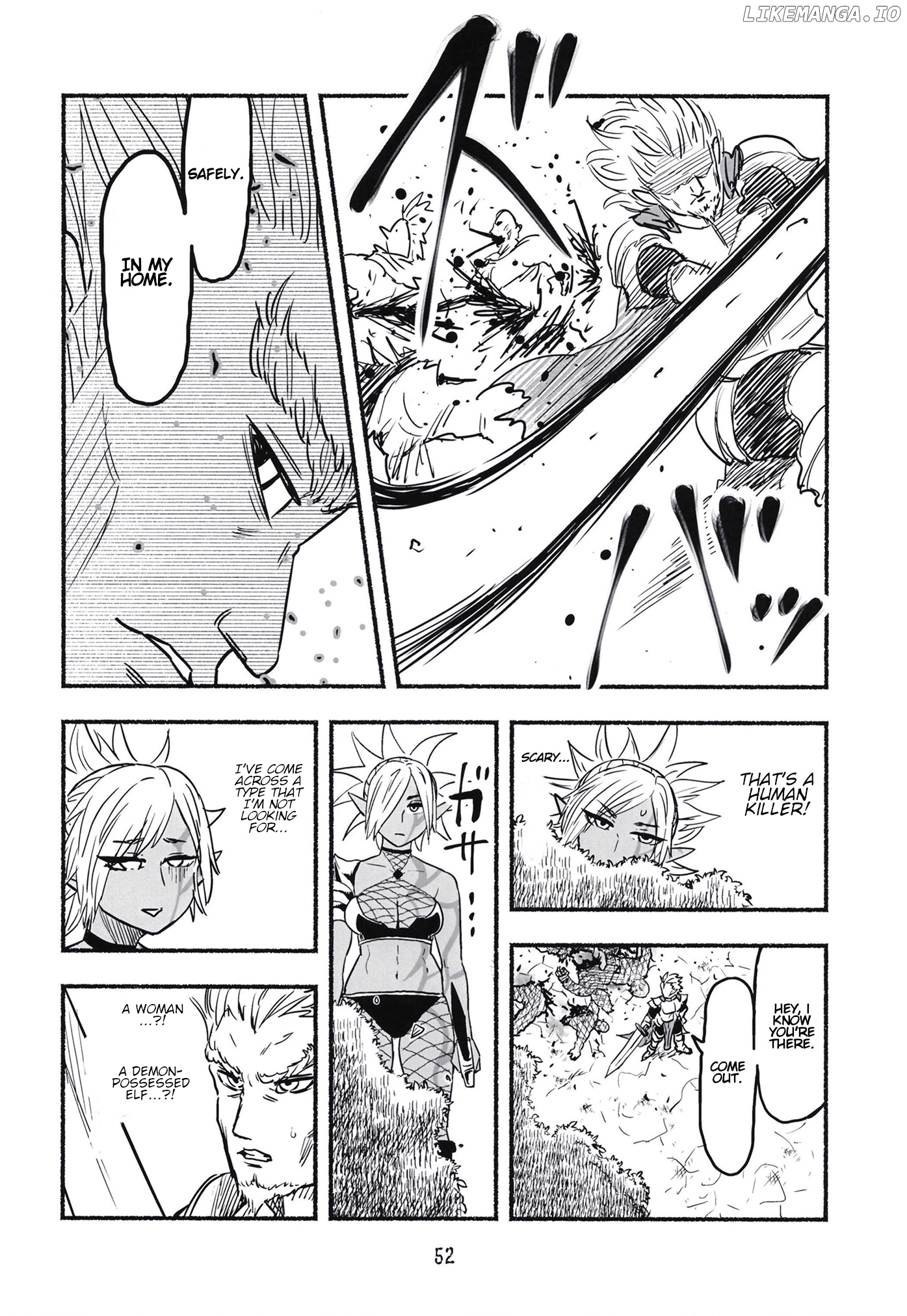 Having finished her lifelong revenge, Ms. Dark Elf has too much free time. chapter 12 - page 4