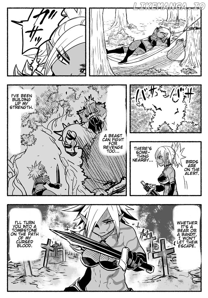Having finished her lifelong revenge, Ms. Dark Elf has too much free time. chapter 2 - page 2