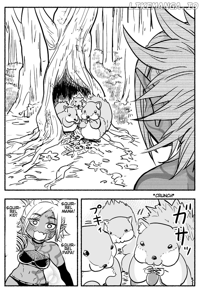 Having finished her lifelong revenge, Ms. Dark Elf has too much free time. chapter 2 - page 3