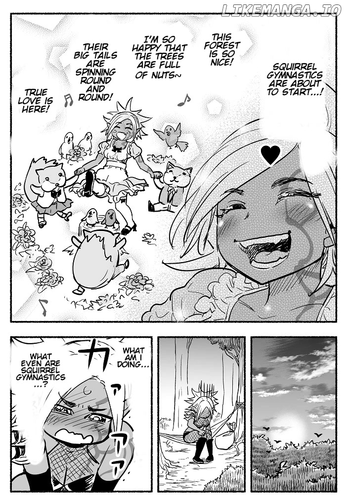 Having finished her lifelong revenge, Ms. Dark Elf has too much free time. chapter 2 - page 4