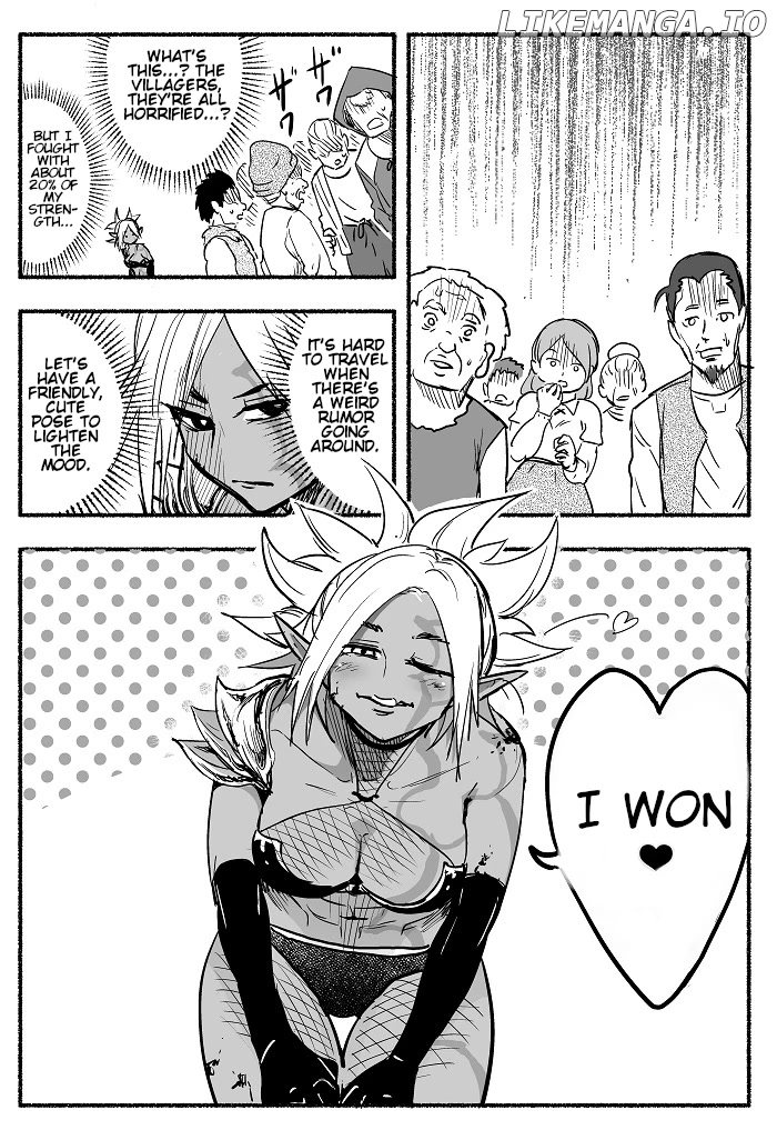 Having finished her lifelong revenge, Ms. Dark Elf has too much free time. chapter 4 - page 4