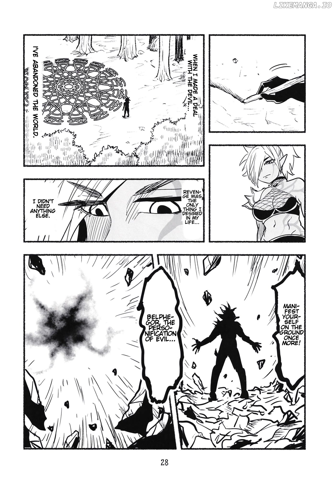 Having finished her lifelong revenge, Ms. Dark Elf has too much free time. chapter 7 - page 2