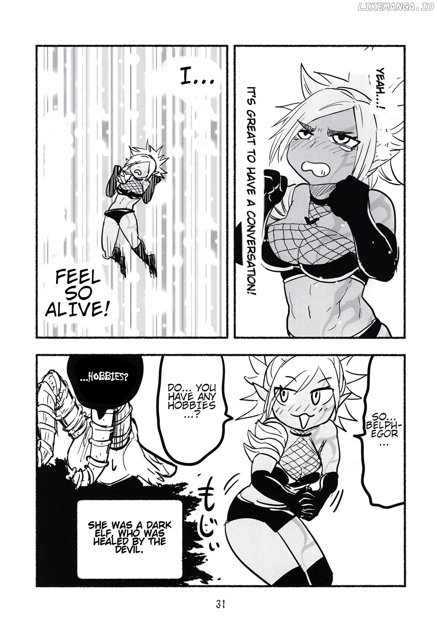 Having finished her lifelong revenge, Ms. Dark Elf has too much free time. chapter 7 - page 5