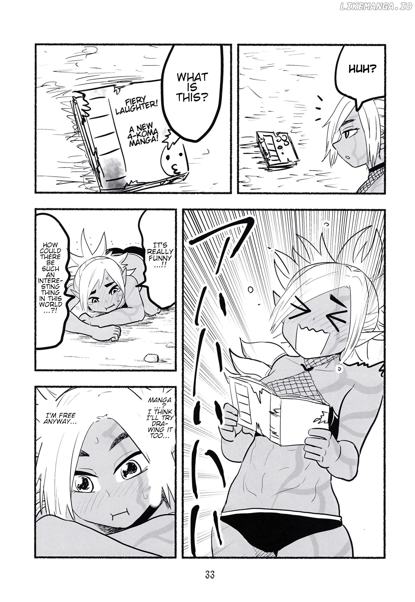 Having finished her lifelong revenge, Ms. Dark Elf has too much free time. chapter 8 - page 3
