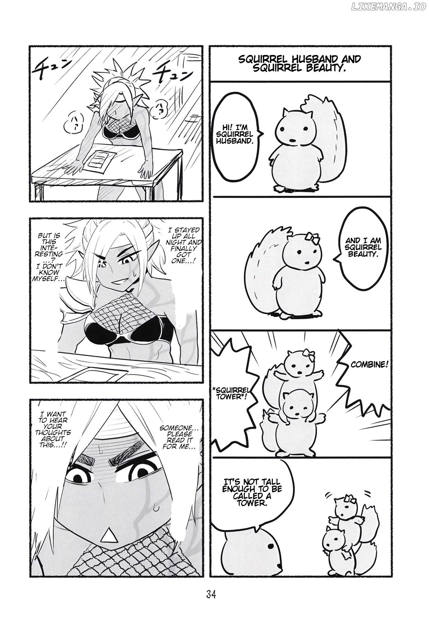 Having finished her lifelong revenge, Ms. Dark Elf has too much free time. chapter 8 - page 4