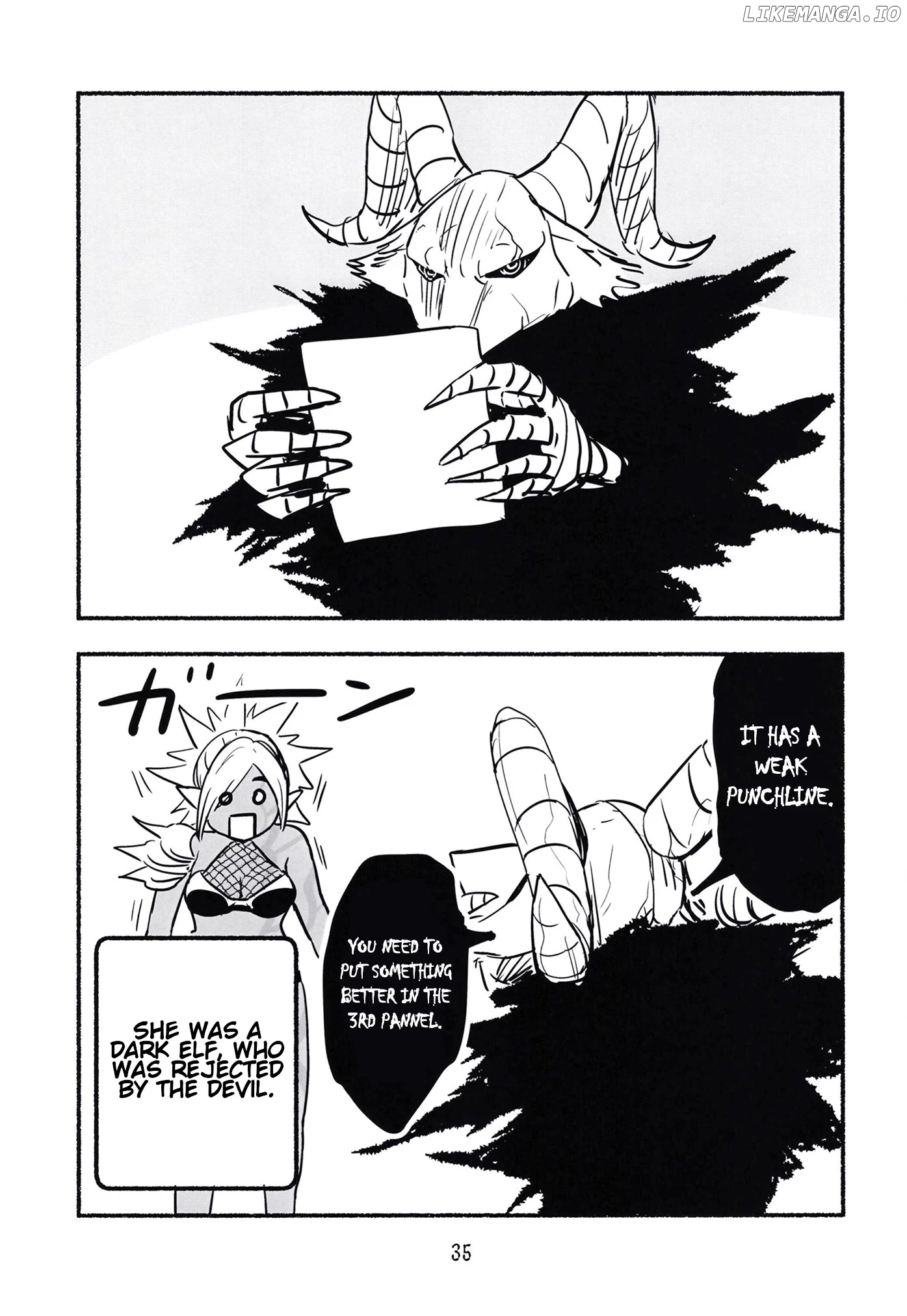 Having finished her lifelong revenge, Ms. Dark Elf has too much free time. chapter 8 - page 5