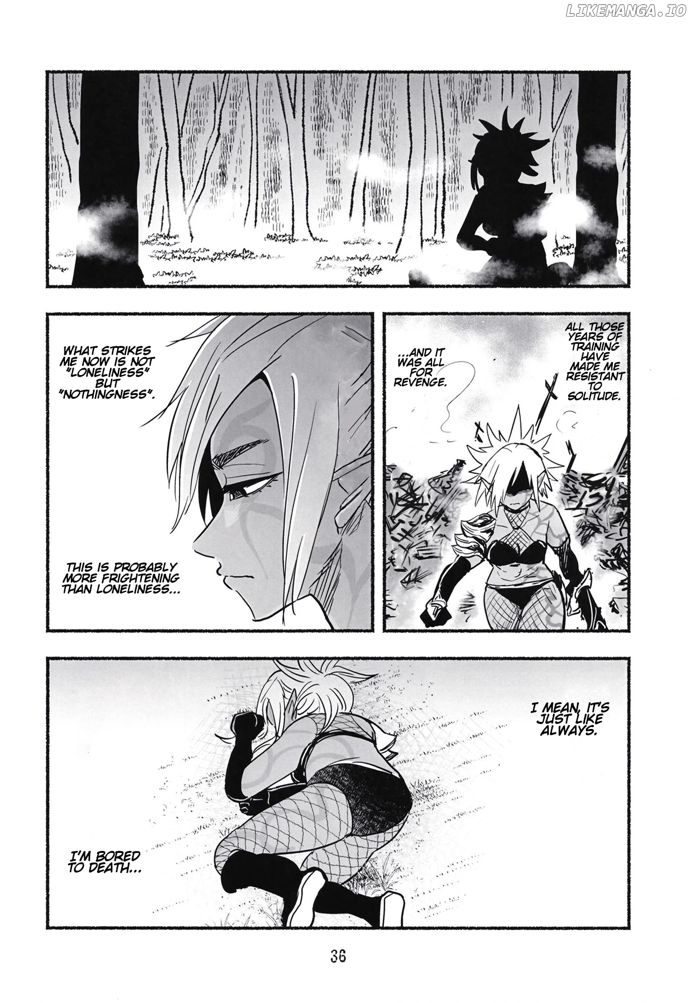 Having finished her lifelong revenge, Ms. Dark Elf has too much free time. chapter 9 - page 2