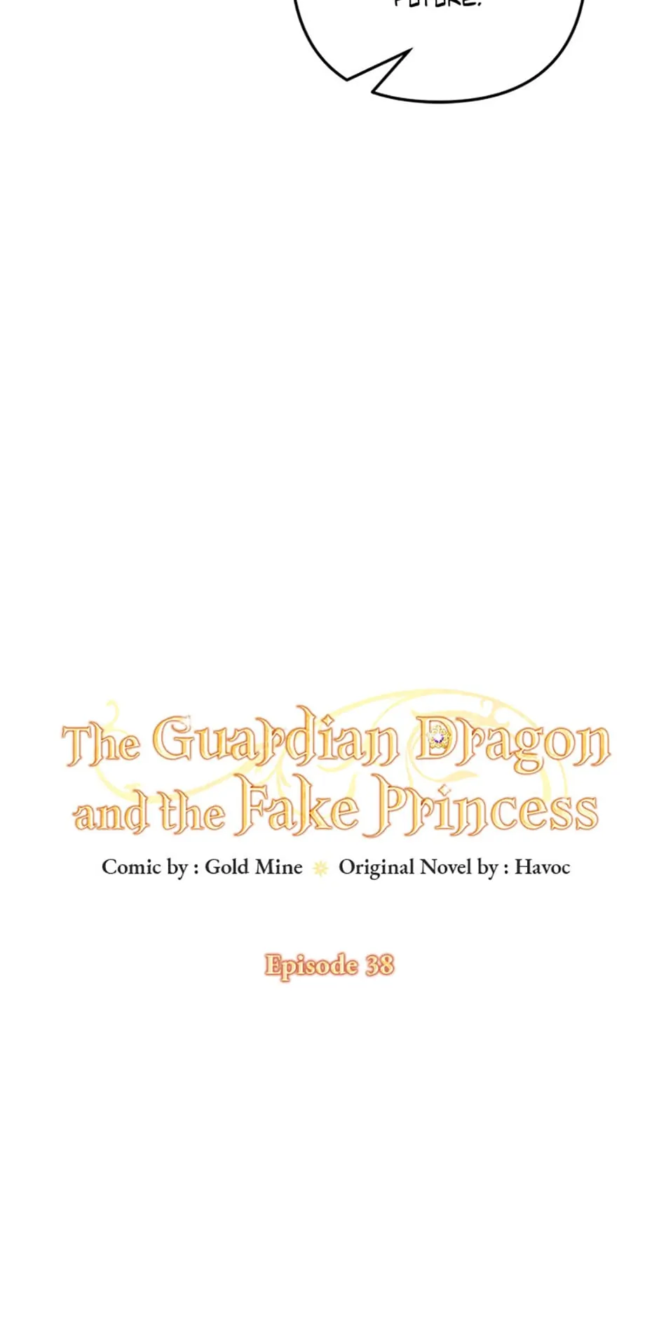 The Guardian Dragon and the Fake Princess Chapter 38 - page 35