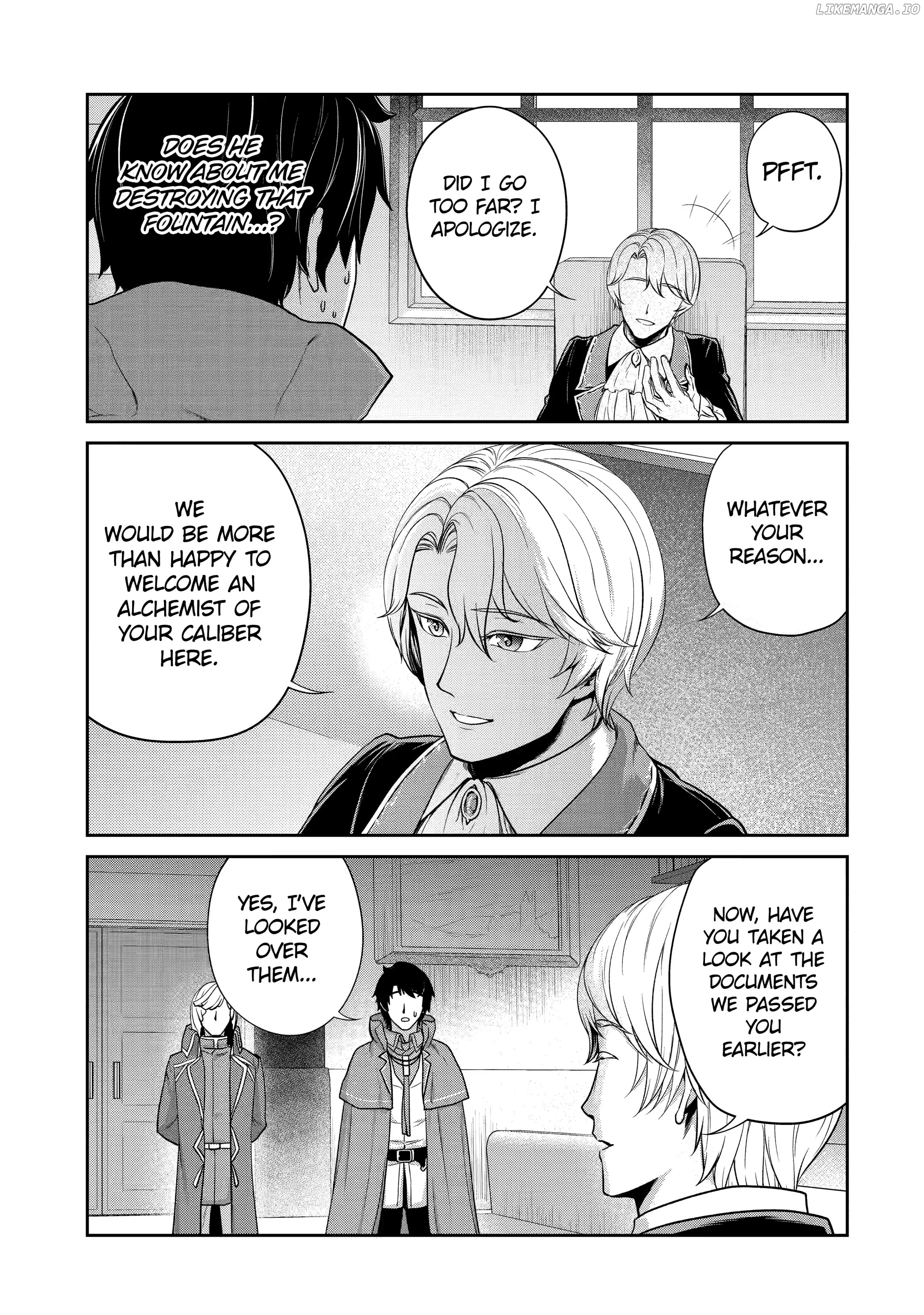 He's An Alchemist. His Own Weight Has Been Thrown Into The Trash. chapter 26.1 - page 3