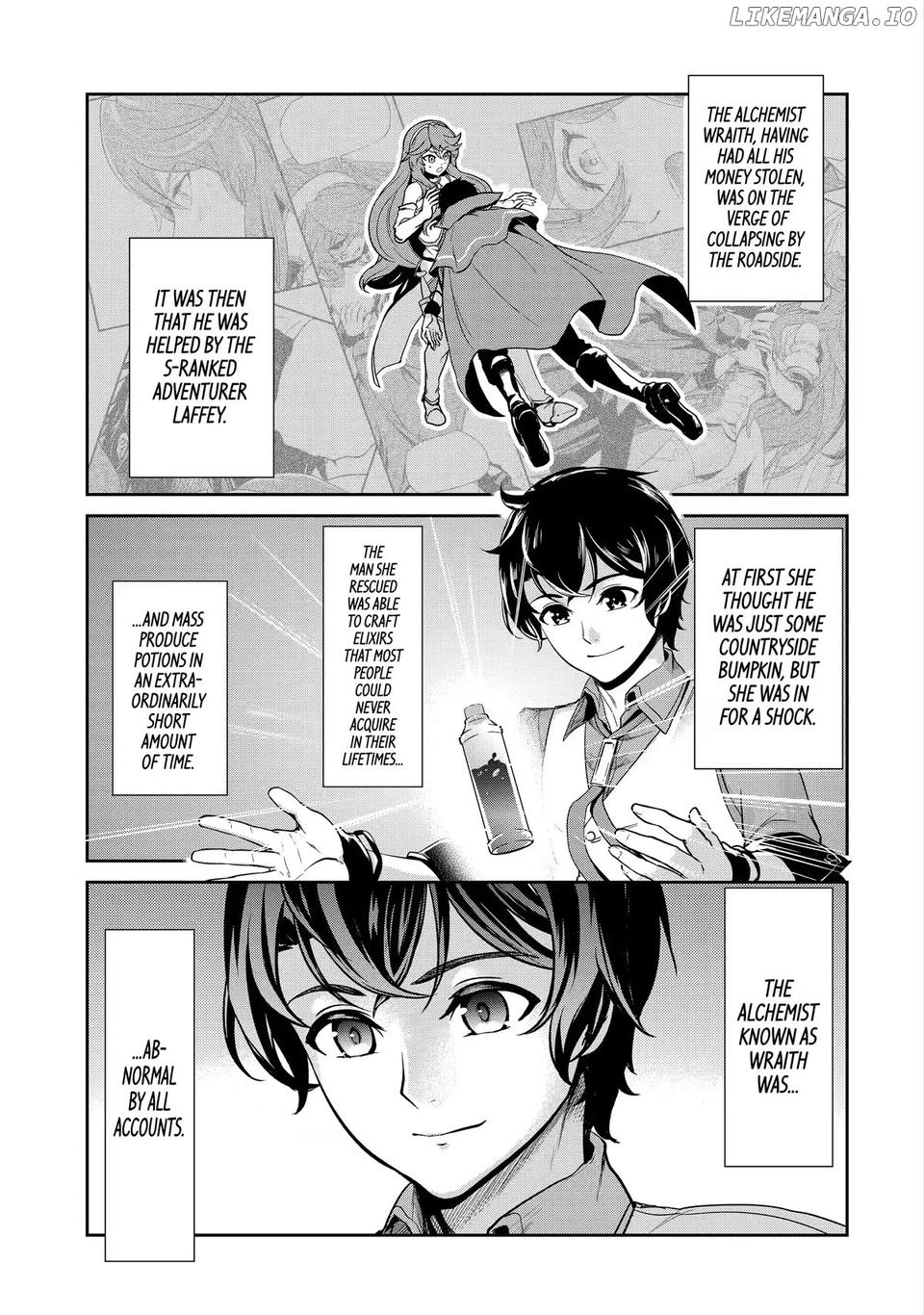 He's An Alchemist. His Own Weight Has Been Thrown Into The Trash. chapter 2 - page 1