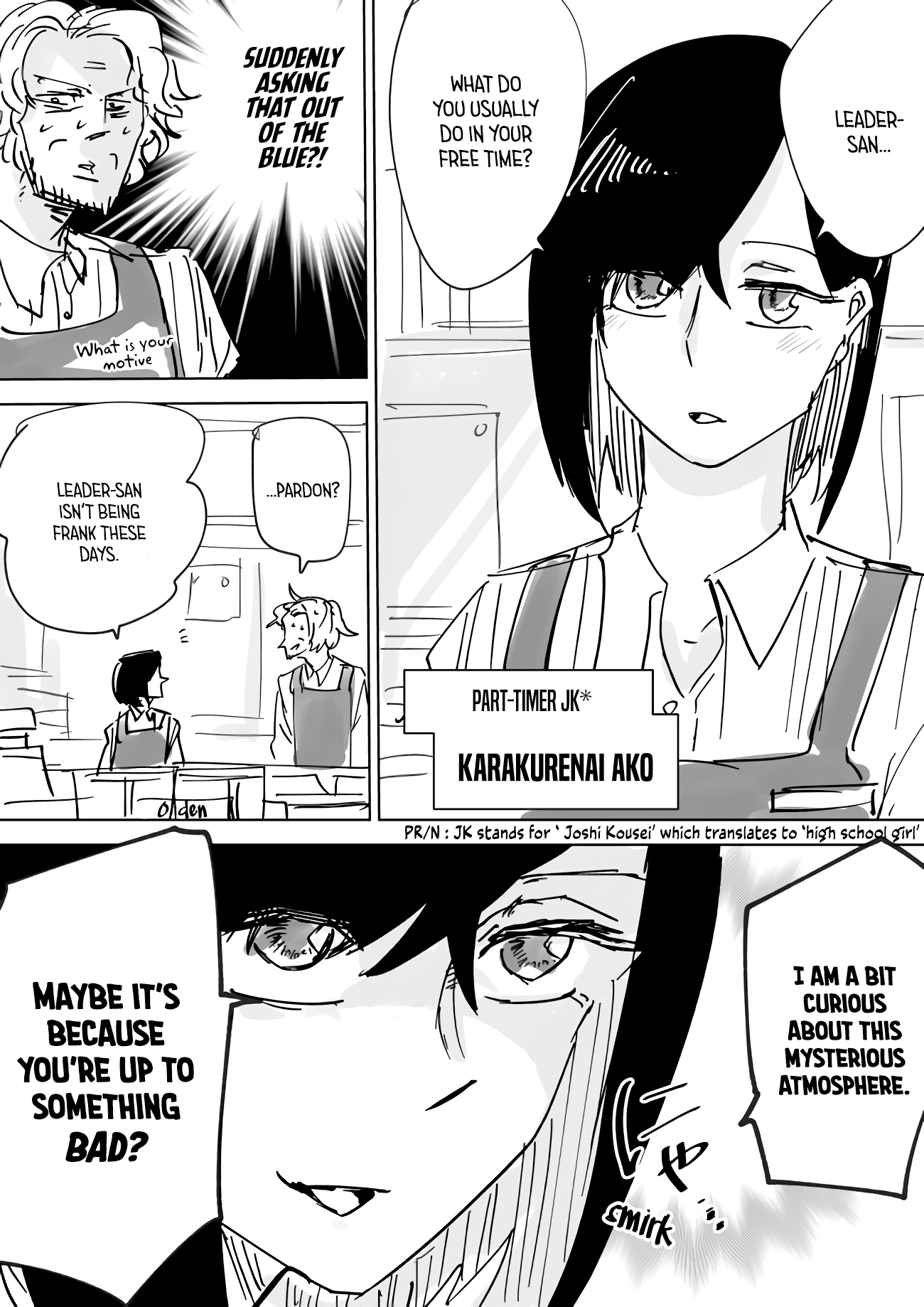 A Story About A Part-Time Leader During The Day And Spy At Night, Suspected By A Jk chapter 2 - page 3