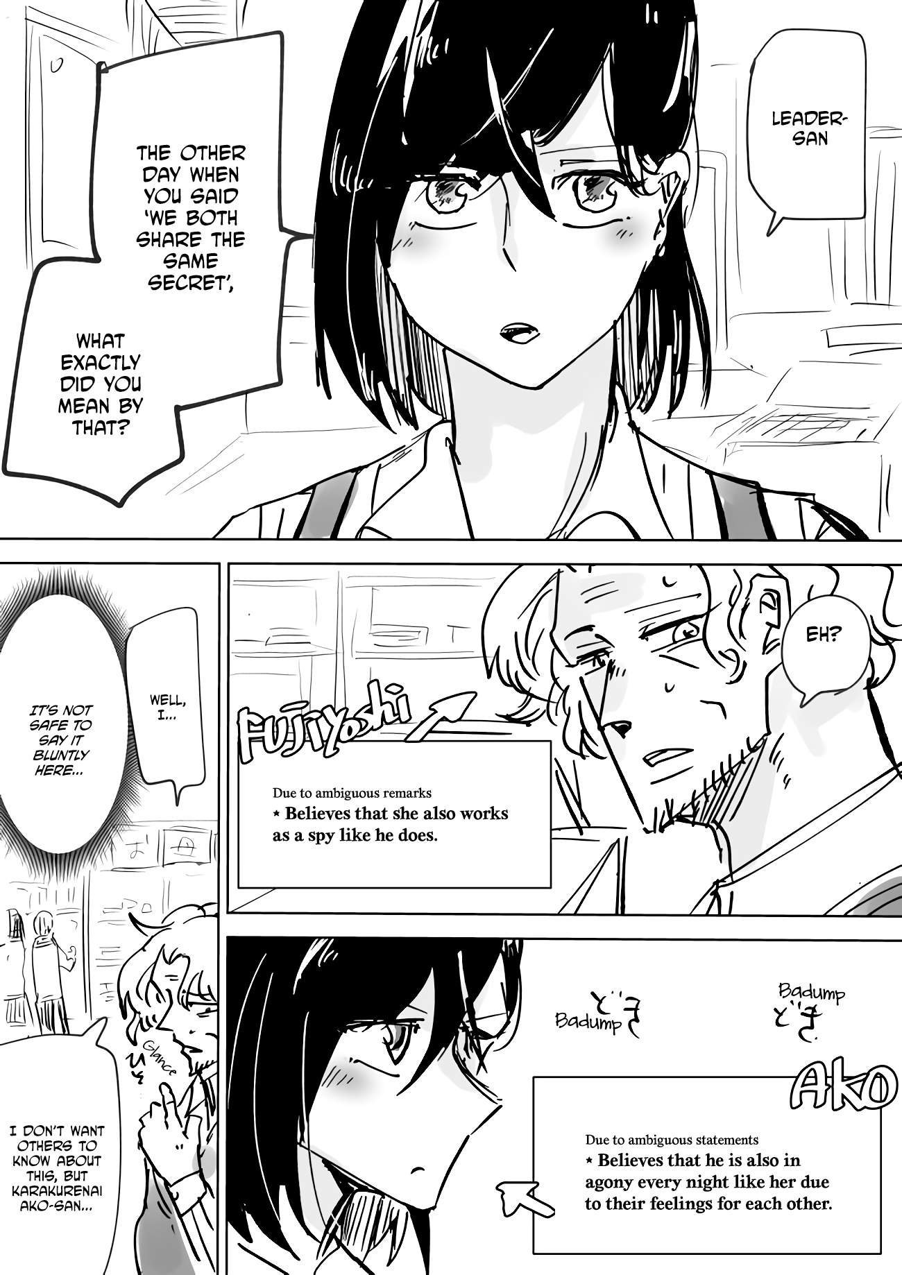 A Story About A Part-Time Leader During The Day And Spy At Night, Suspected By A Jk chapter 3 - page 2