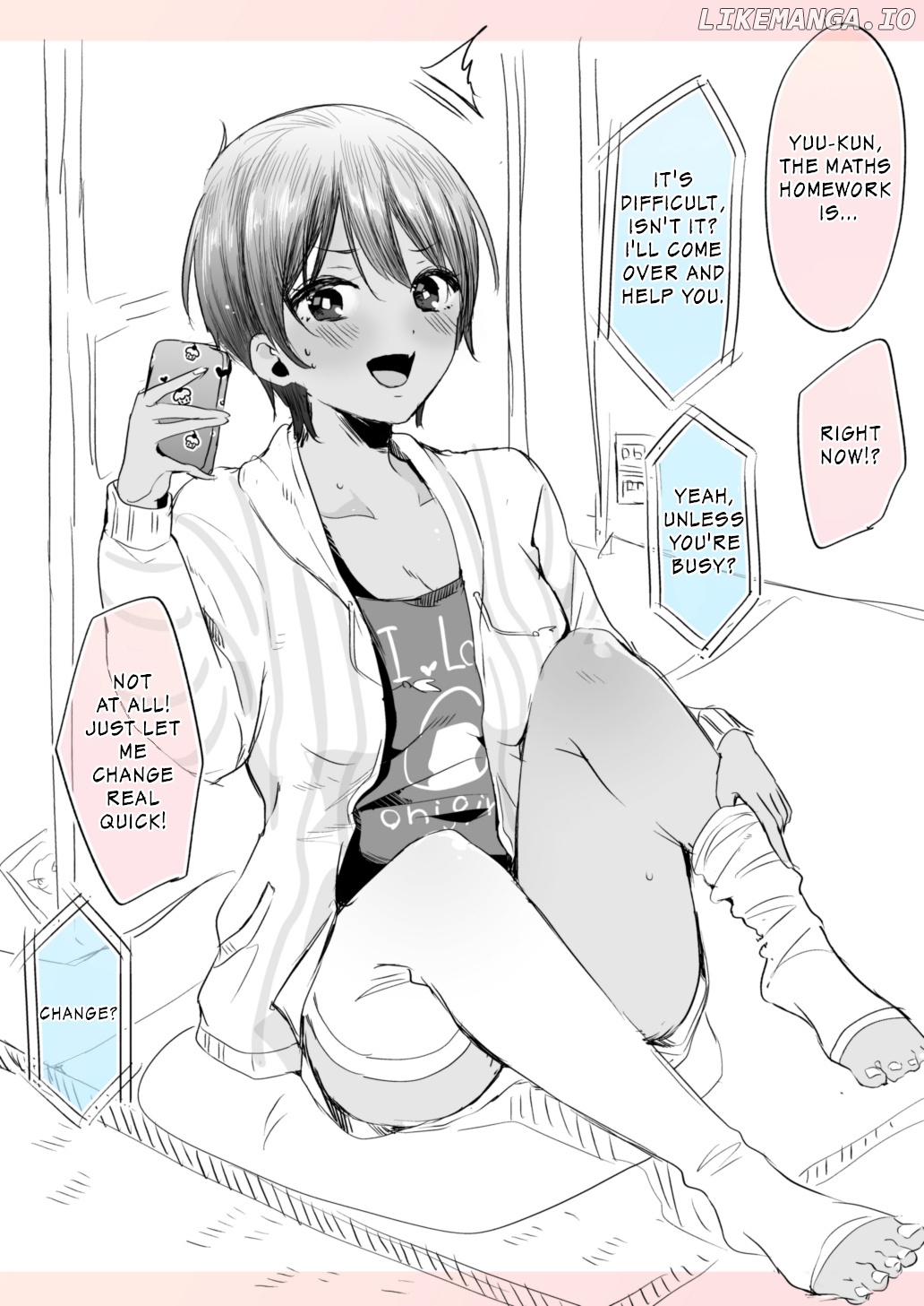 Zettai Ni Ntr Nai Kasshoku Osananajimi! chapter 29 - page 1