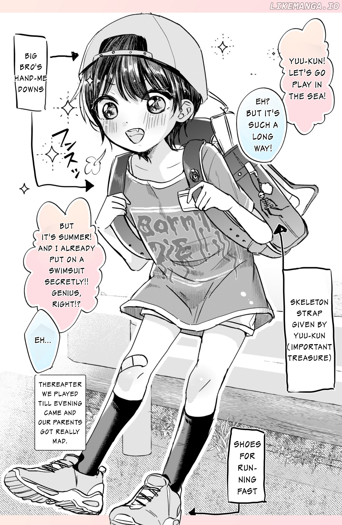 Zettai Ni Ntr Nai Kasshoku Osananajimi! chapter 5 - page 1