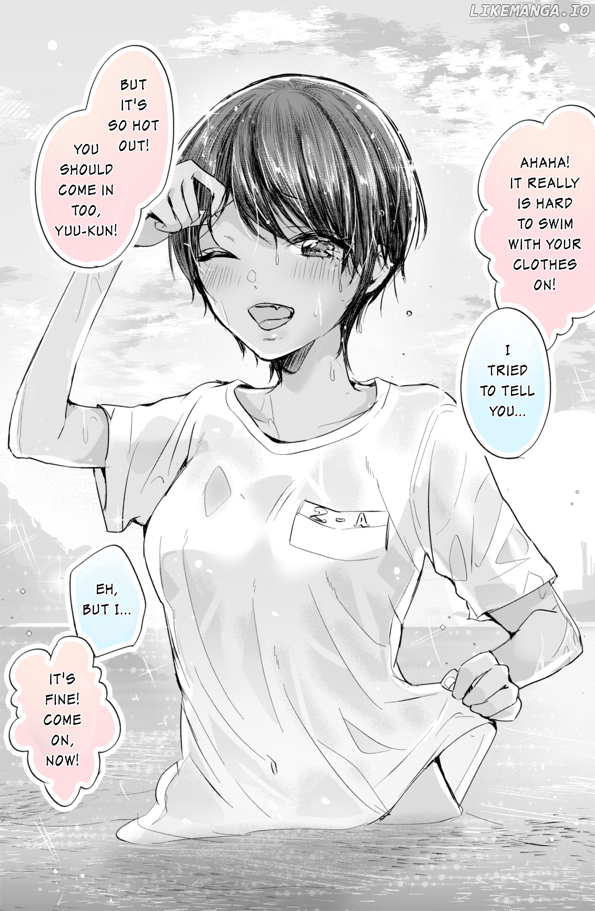 Zettai Ni Ntr Nai Kasshoku Osananajimi! chapter 6 - page 1