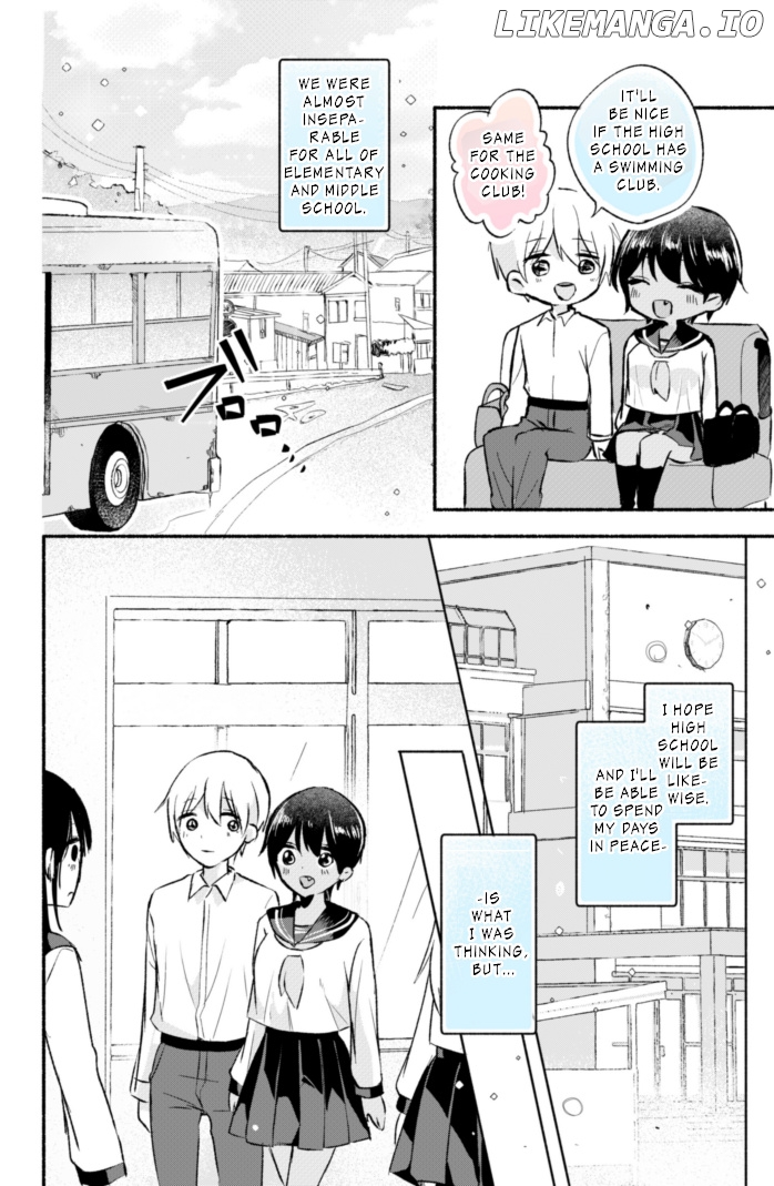 Zettai Ni Ntr Nai Kasshoku Osananajimi! chapter 8 - page 1