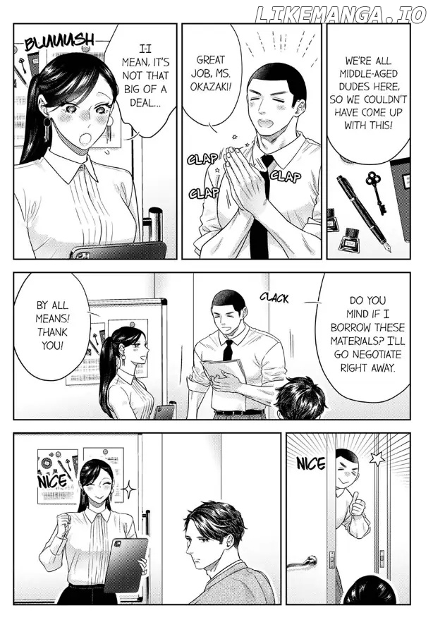 Ojisama Buchou wa Zurukute Zetsurin ~ Shuumatsu dake no Koi, Hajimemasu chapter 17 - page 9