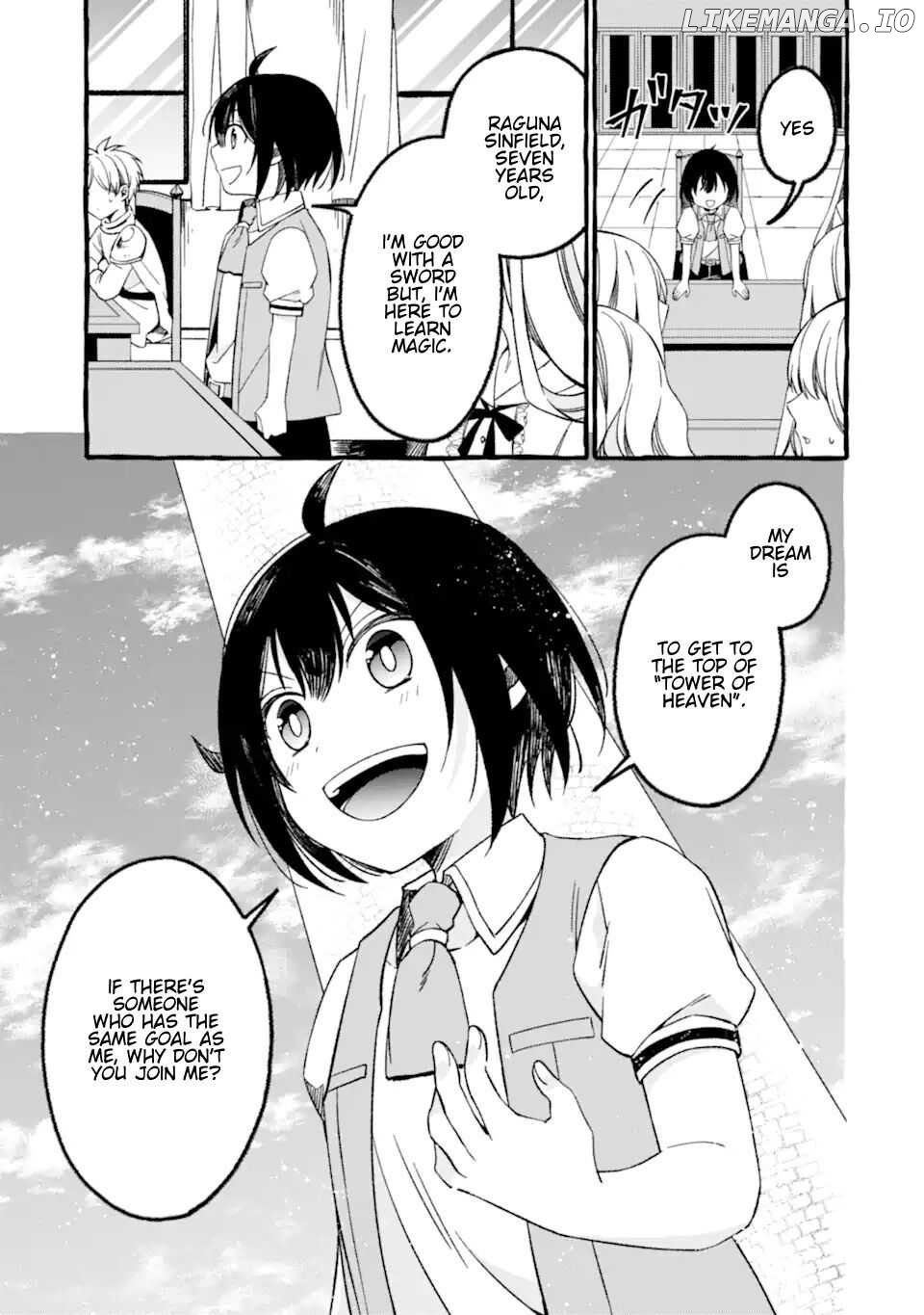 Saikyou Kensei no Mahou Shugyou: Level 99 no Status wo Tamotta Mama Level 1 kara Yarinaosu chapter 5.2 - page 1