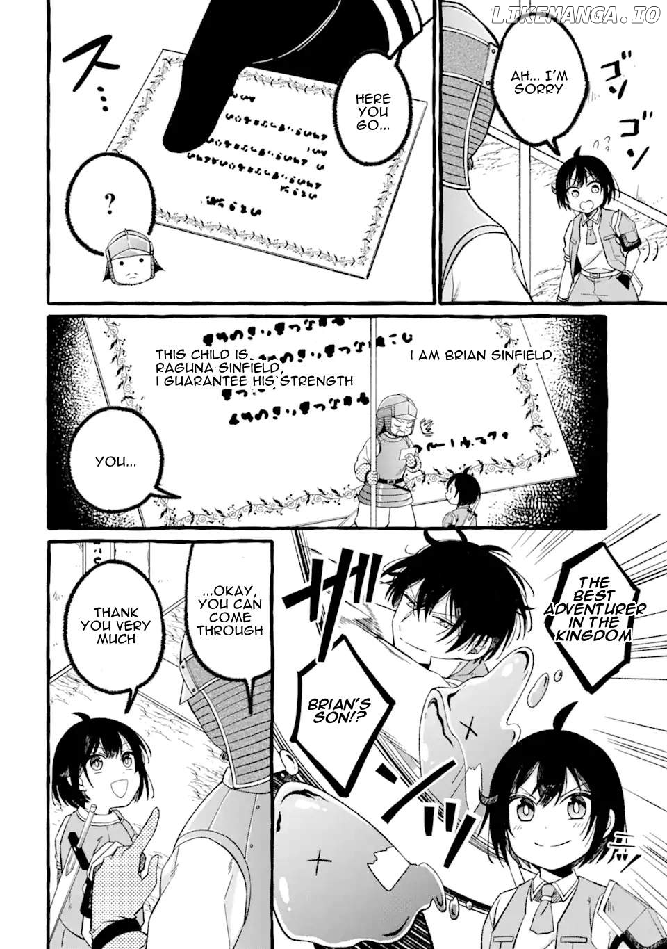 Saikyou Kensei no Mahou Shugyou: Level 99 no Status wo Tamotta Mama Level 1 kara Yarinaosu chapter 4.1 - page 2