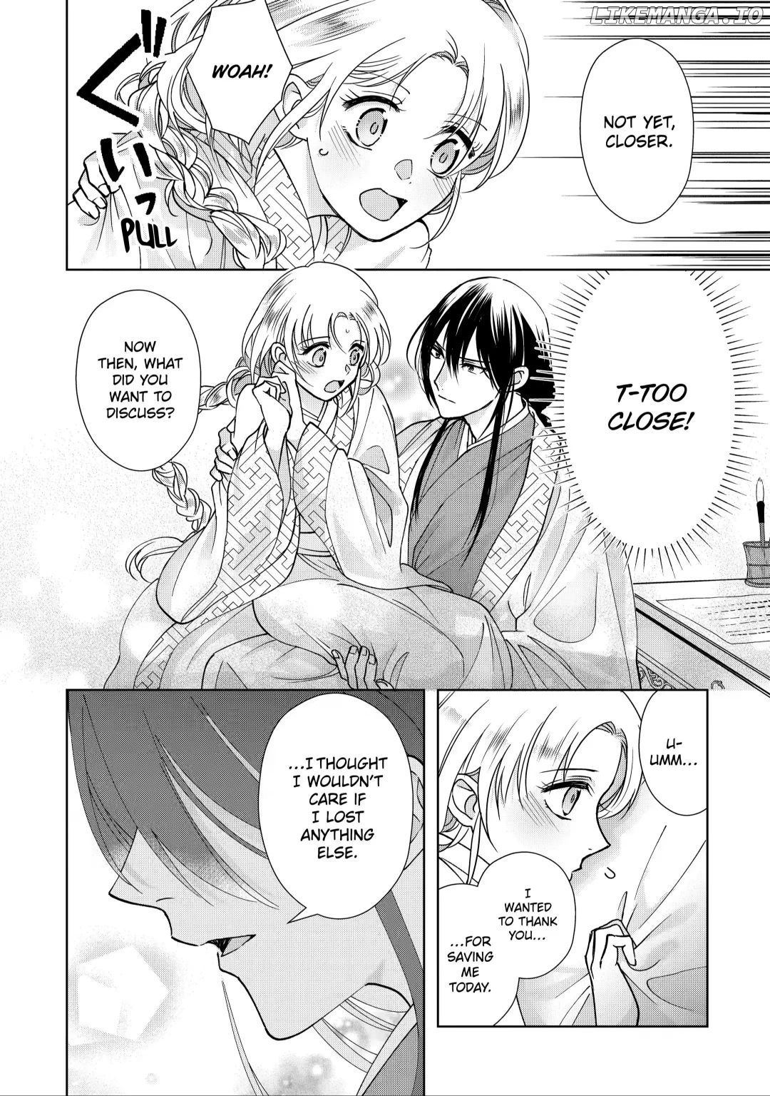 Botsuraku Reijou No Ikoku Kekkonroku chapter 8.6 - page 2