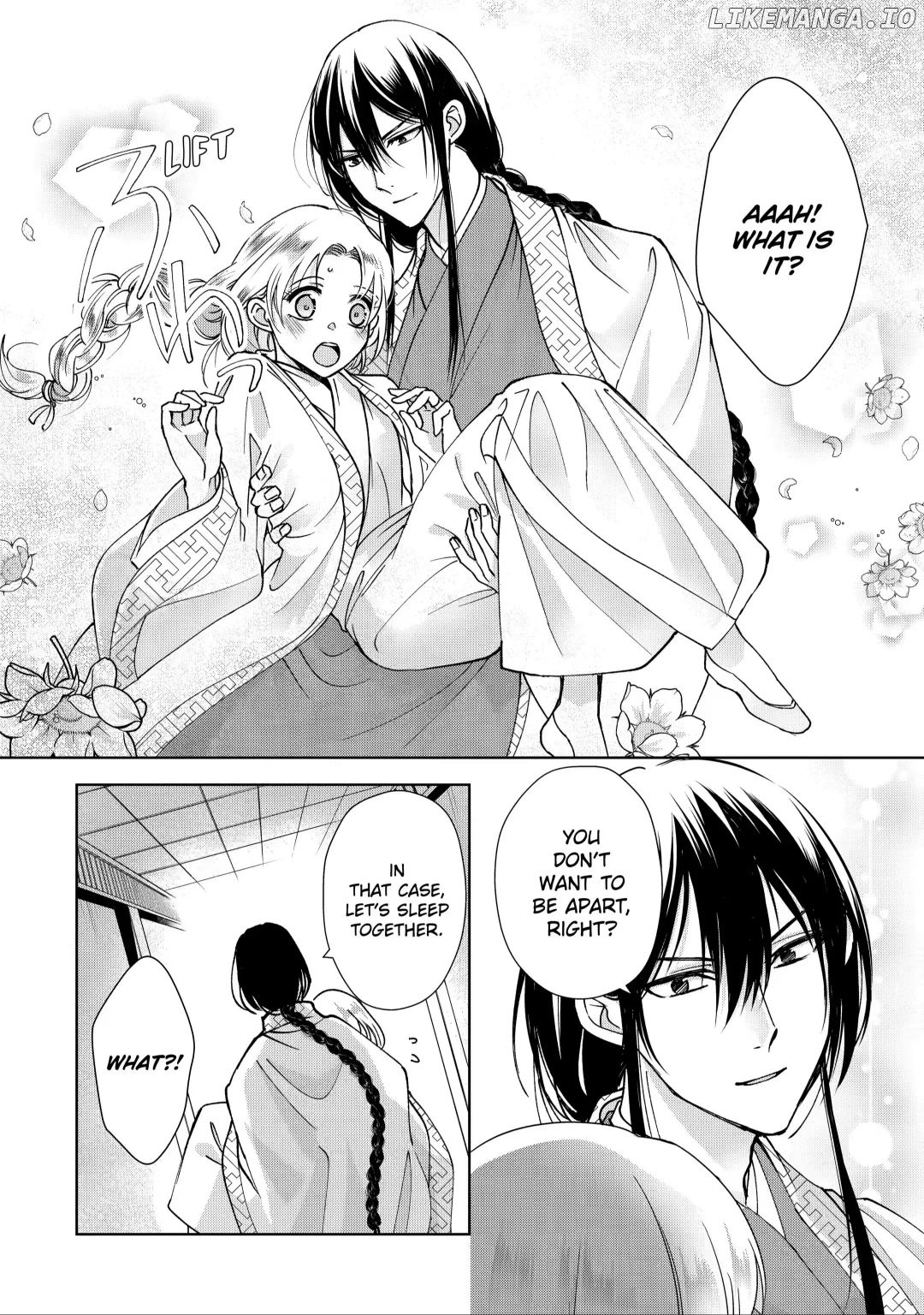 Botsuraku Reijou No Ikoku Kekkonroku chapter 8.6 - page 7