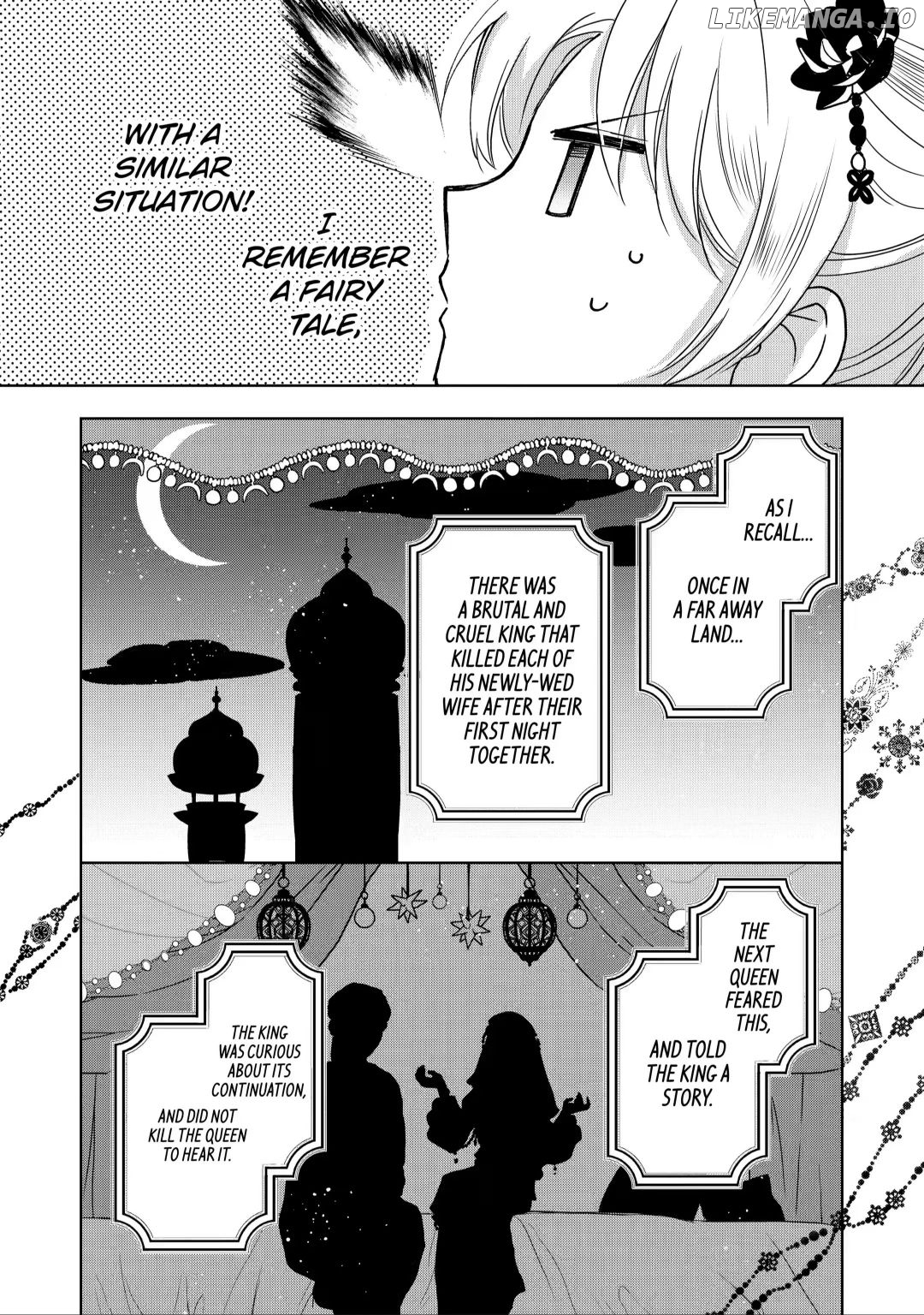Botsuraku Reijou No Ikoku Kekkonroku chapter 8.3 - page 1