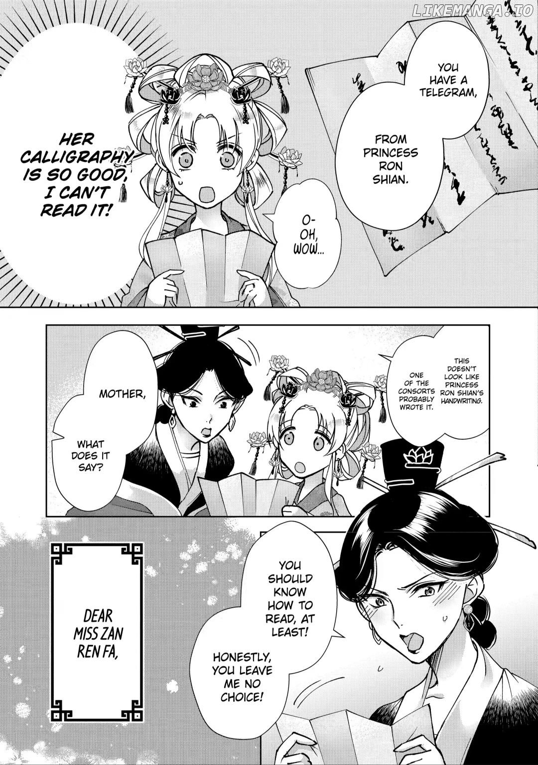Botsuraku Reijou No Ikoku Kekkonroku chapter 8.1 - page 3