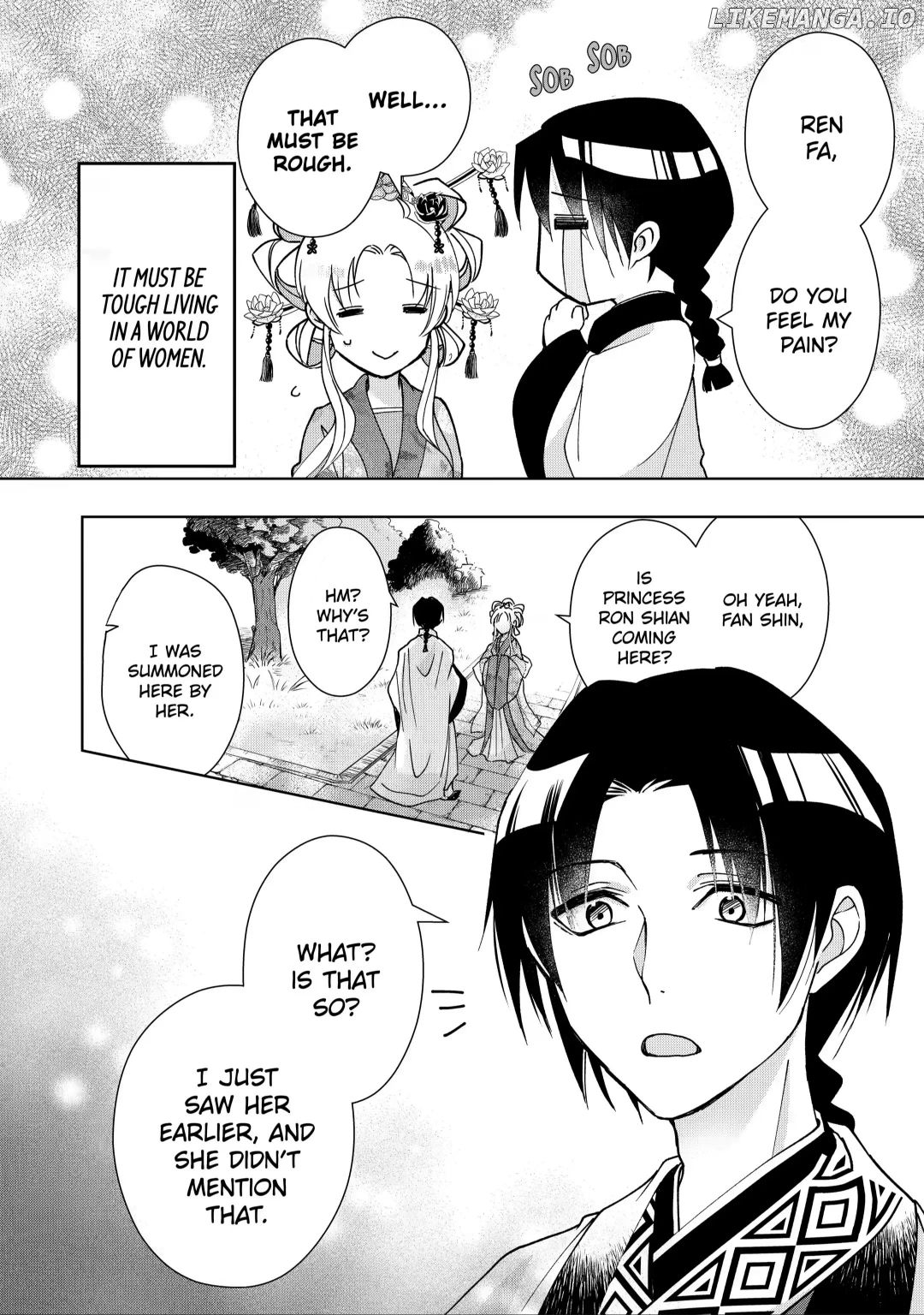 Botsuraku Reijou No Ikoku Kekkonroku chapter 8.1 - page 8