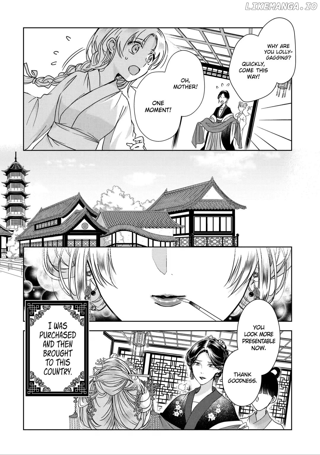 Botsuraku Reijou No Ikoku Kekkonroku chapter 4.4 - page 9