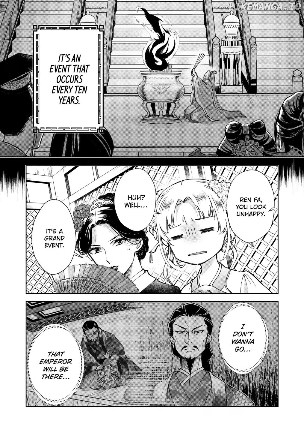 Botsuraku Reijou No Ikoku Kekkonroku chapter 10.1 - page 3